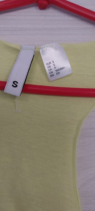 Bluzka top krótka H&M S