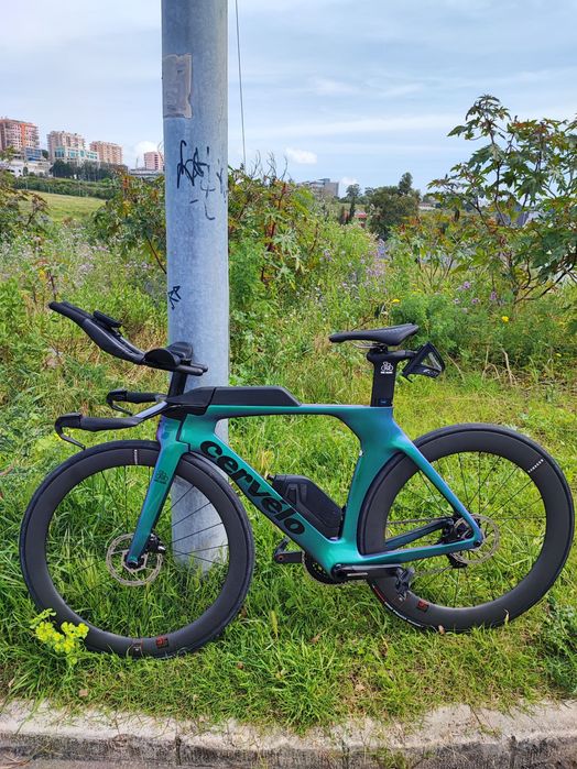 Cervélo P5 Twilight 2024 - Bicicleta de Triatlo TT Time Trail CR