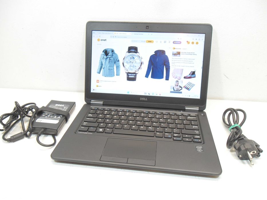Laptop Dell e7250 i5/8GB/SSD/W11 HDMI Gwar.ROK FV23 SS