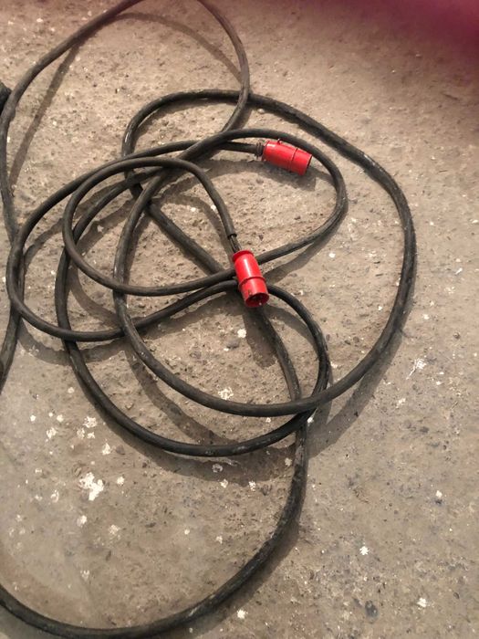 przewody  elektryczne w gumie