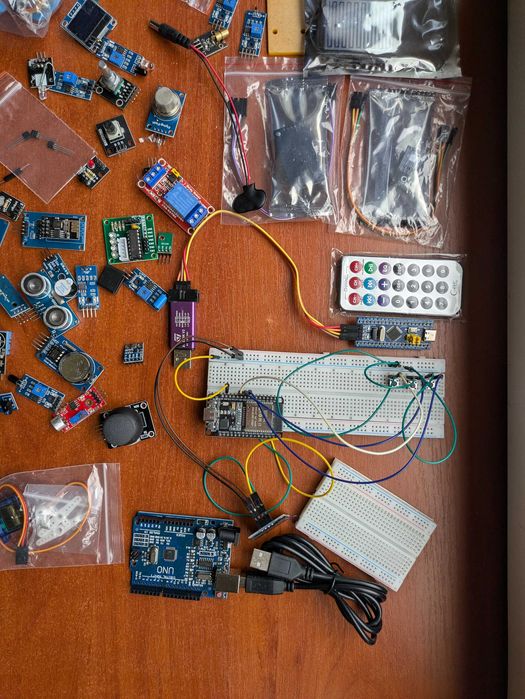Набір arduino, esp32, stm32