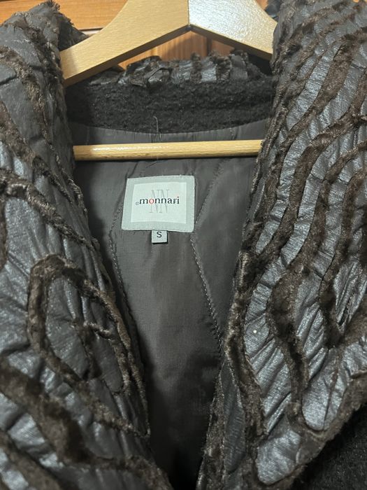 Plaszcz zimowy monnari rozm. S moher alpaka welna