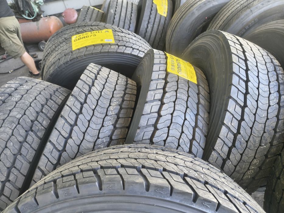 Шини колеса резина 315/70 R22.5 154L Giti GDR675