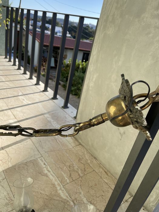 Candeeiro Abajur de Cobre