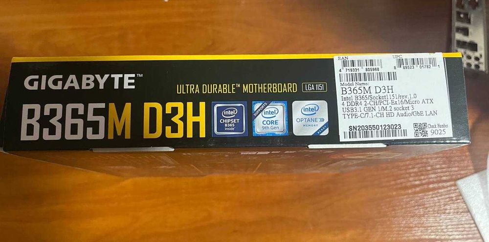 Материнская плата GIGABYTE B365M