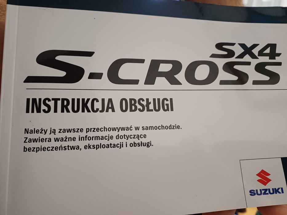 Instrukcja Suzuki SX4 S-Cross