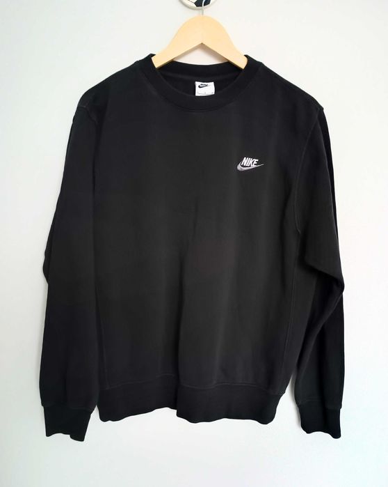 Męska bluza bez kaptura Nike - rozmiar/size S, czarna