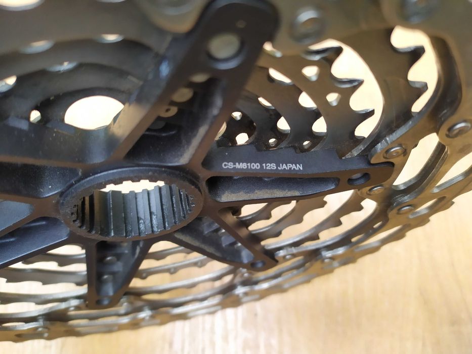 SHIMANO DEORE pająk kasety  CS-M6100 MicroSpline 12SPEED Polecam