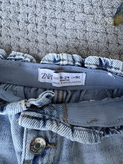 Spodnie zara dla dziewczynki r.92