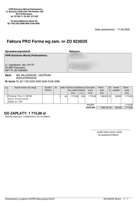 Kabina prysznicowa Radaway Premium Plus C 80x80