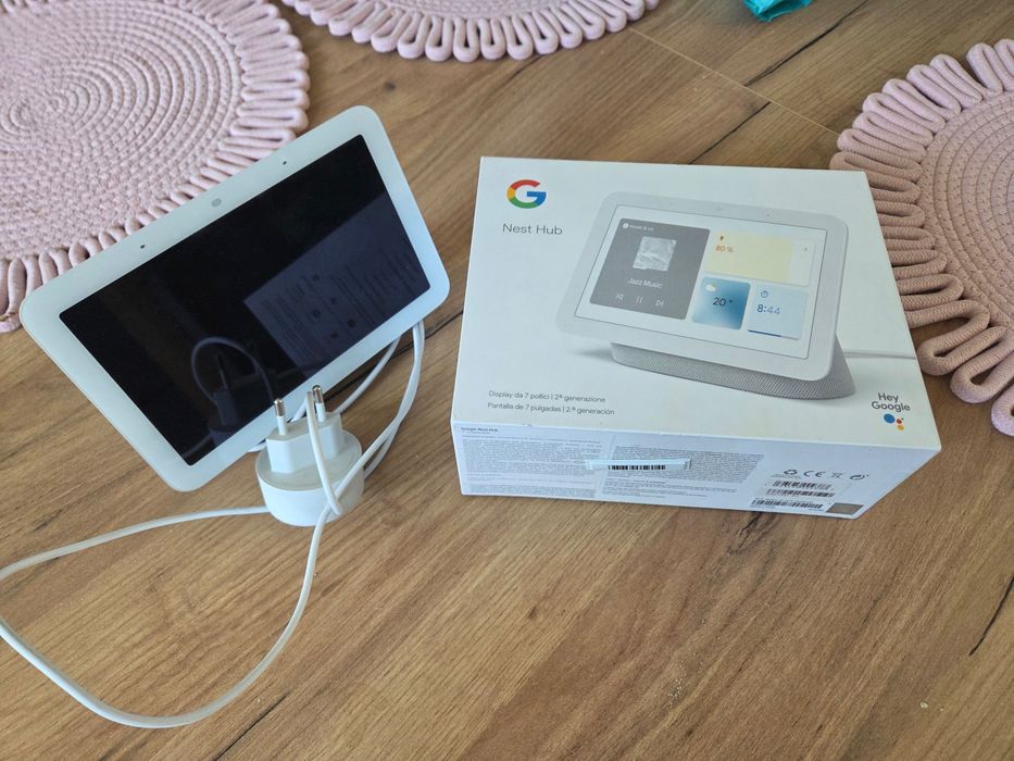 Google Nest Hub 2. generacji (Gen 2) - Inteligentny Ekran / Głośnik