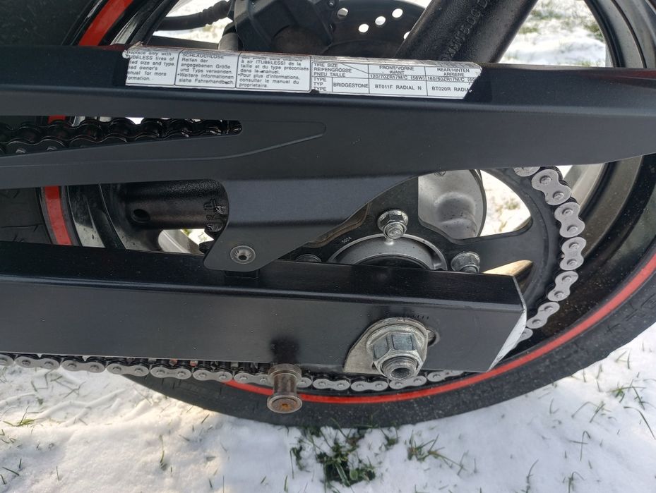 Suzuki GSX650f bez wkładu