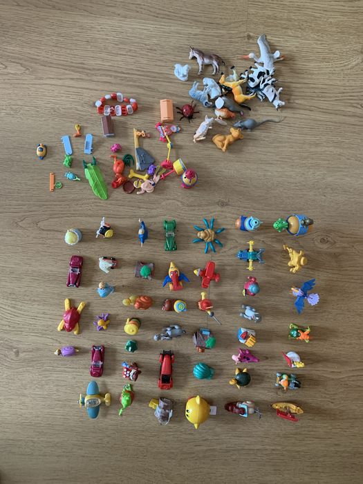 Conjunto de brinquedos miniatura