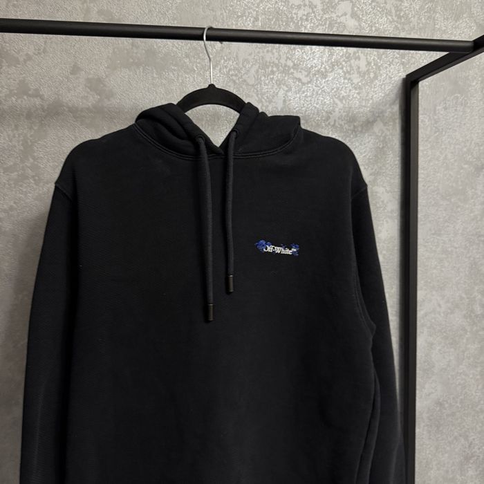 Off-White Embroider Arrow Print Hoodie