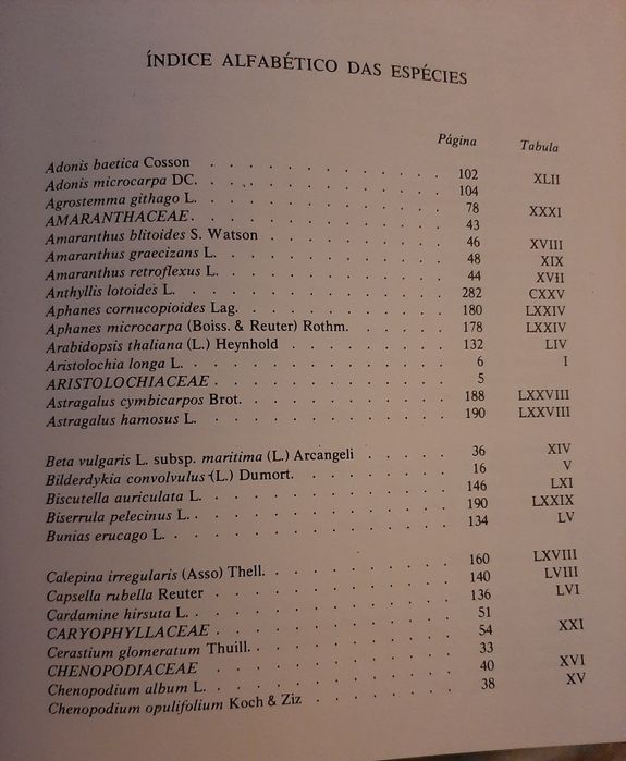 Catálogo das plantas infestantes das searas de trigo - VOLUME 1