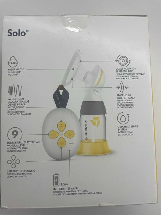 Молокоотсос електричний Medela Solo Elektrische Milchpumpe