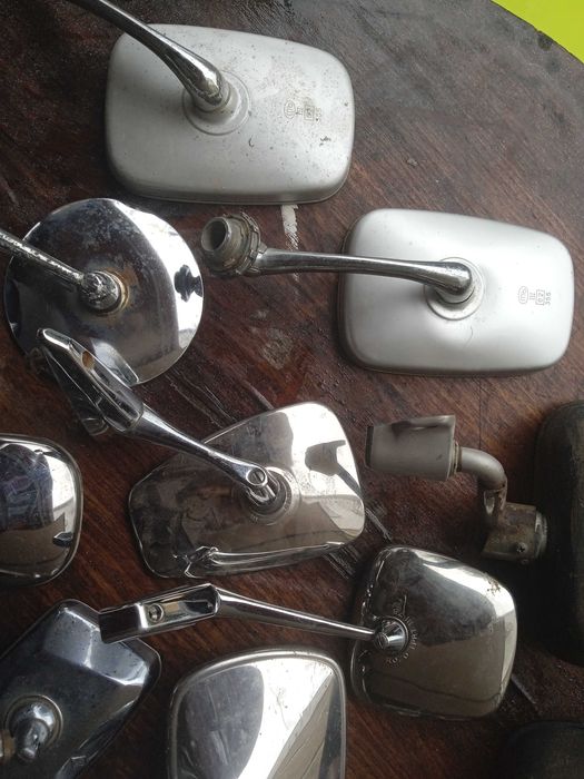 Clássicos Antigos espelhos cromados