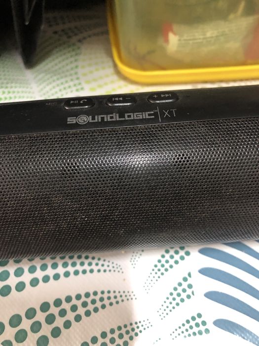 Coluna som bluetooth com microfone soundlogic grande64752034779651122