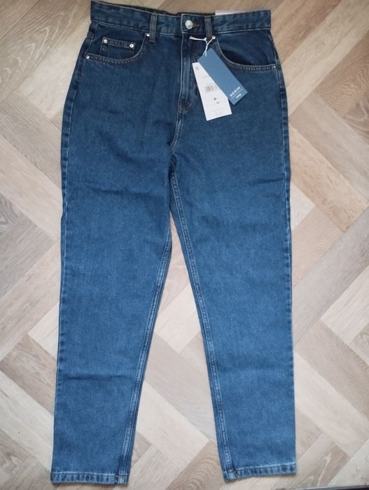 Джинсы mom high waist