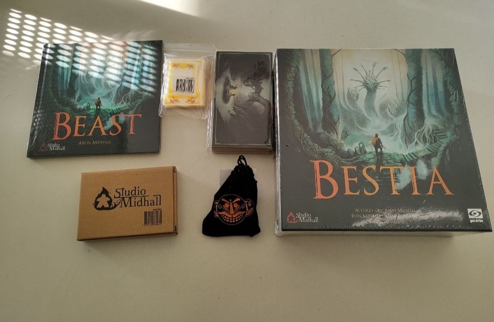 Gra planszowa Bestia PL najbogatsza wersja Kickstarter  All in even