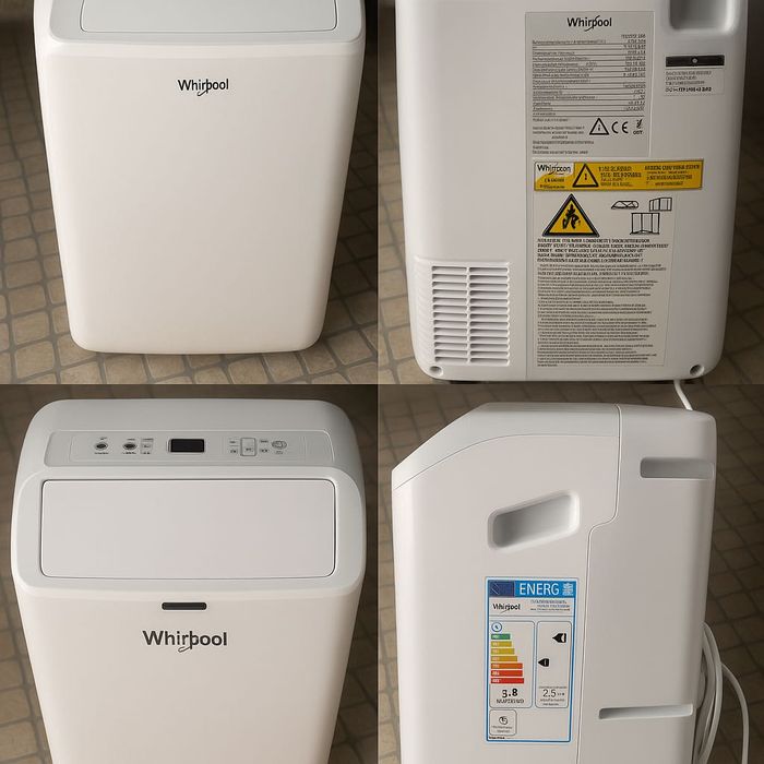 Ar condicionado portátil- Whirlpool 9000BTU quente e frio