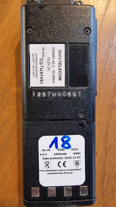 Radiotelefon Motorola P200