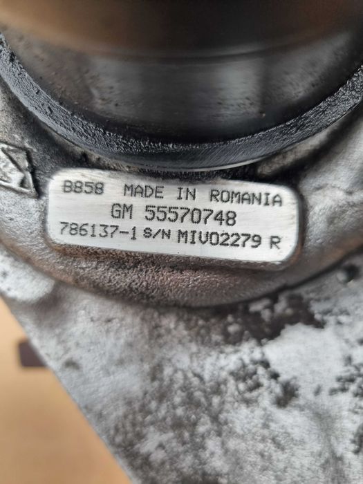 Turbina Opel Insignia A Kod Silnika A20DTH