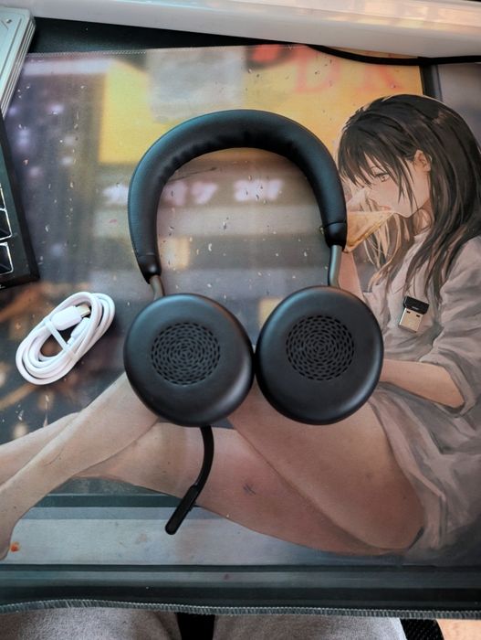 Jabra Evolve2 75 Ms stereo usb-A Black