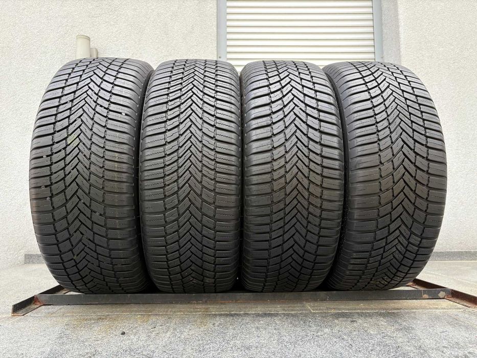 4szt całoroczne 215/55R17 Bridgestone 7mm 2023r świetny stan! 4S104 gw