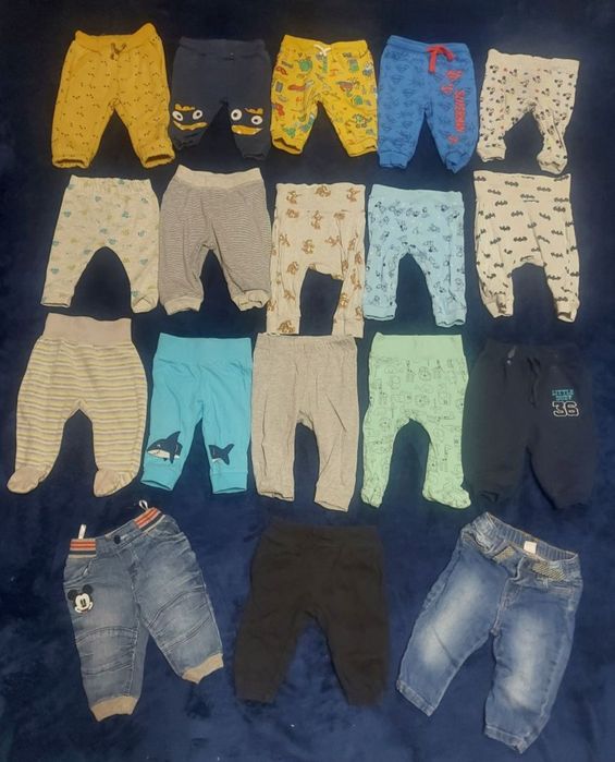 Ubrania dla chłopczyka r.68