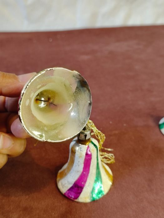 Dzwoneczki bombki PRL