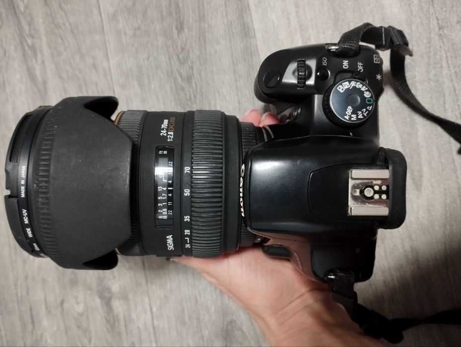 Продам  комплект фотоапарат canon EOS rebel Xsi +24-70 f2.8