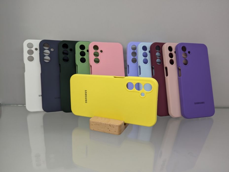 Samsung Galaxy A15 / M15 Противоударный чехол софт тач микрофибра лого