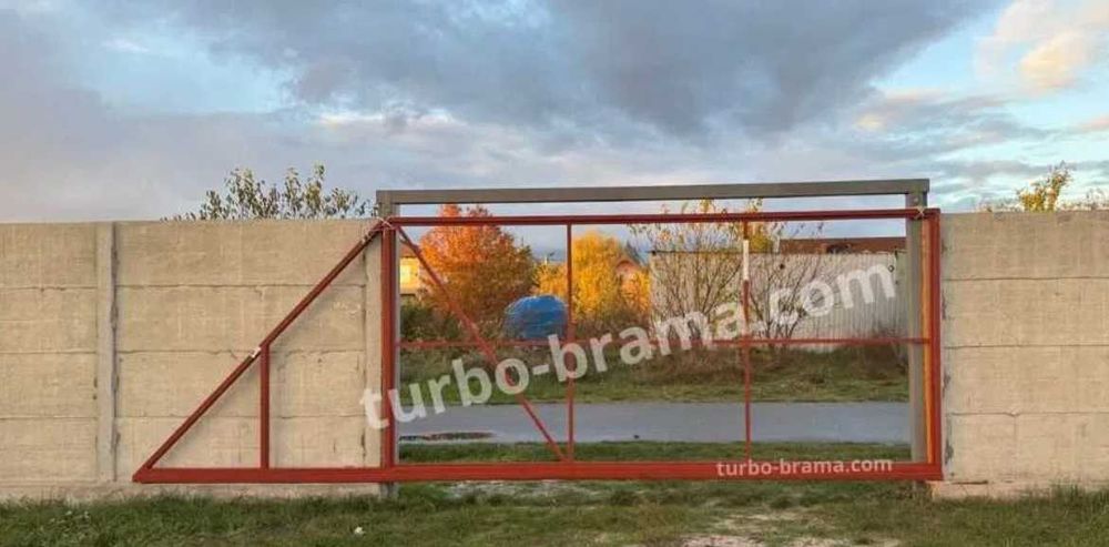 Відкатні ворота, комплект воріт , звари сам, т профіль, брама відкатна, фурнітура для відкатних воріт, ролики для воріт