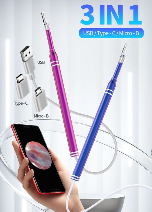 Ушной эндоскоп ( ушной очиститель )