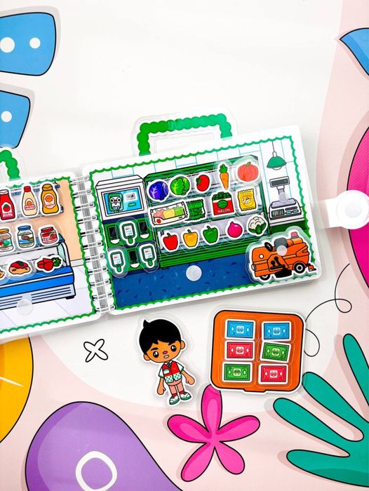 Toca boca supermarket/sklep, gry na rzepy/pusheen/demon hunters