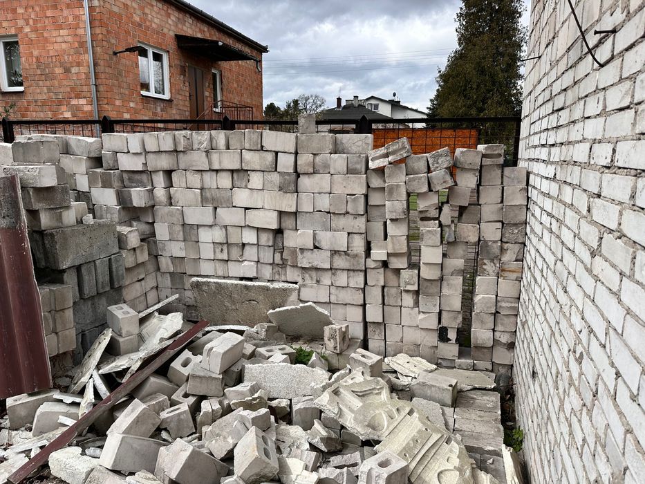 Cegła biała podwójna