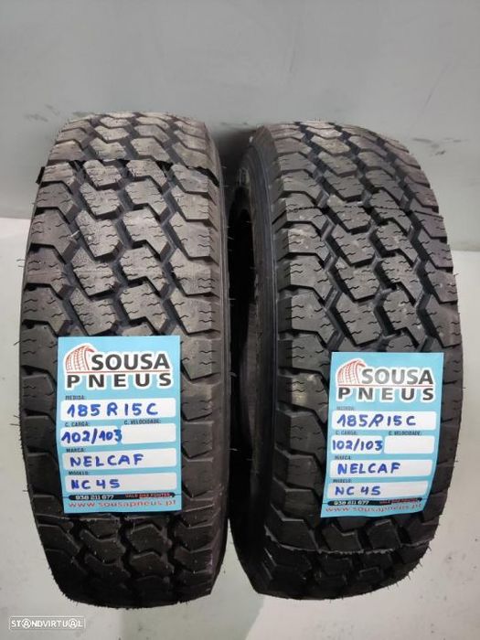 2 pneus novos 185-15c Nelcaf - oferta dos portes