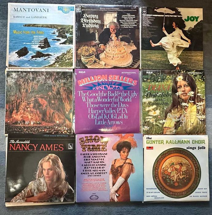 Lote 02 - 72 discos de vinil, Lp's - Musica Clássica