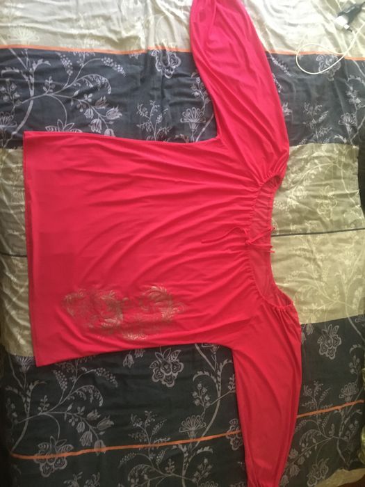 Літня блузка шовкова (58 розмір)