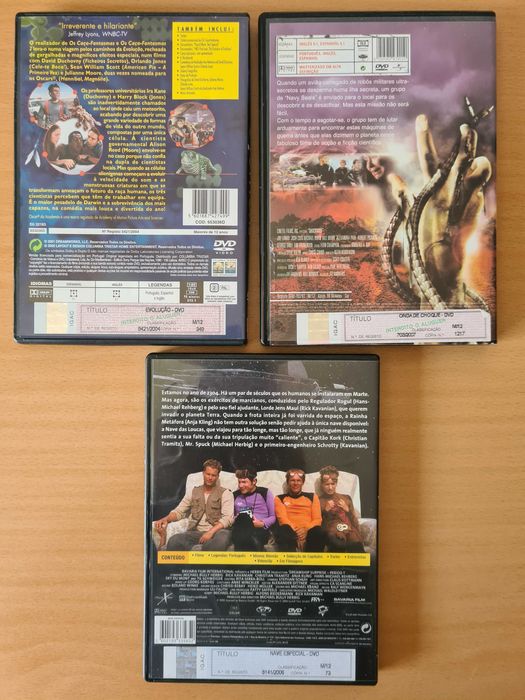 3 filmes divertidos em DVD de ficção científica: "Evolução", etc.