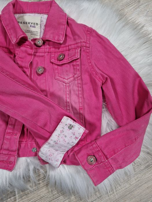 Katana kurtka jeansowa dziewczęca Reserved Kids rozmiar 98 2- 3 lata r