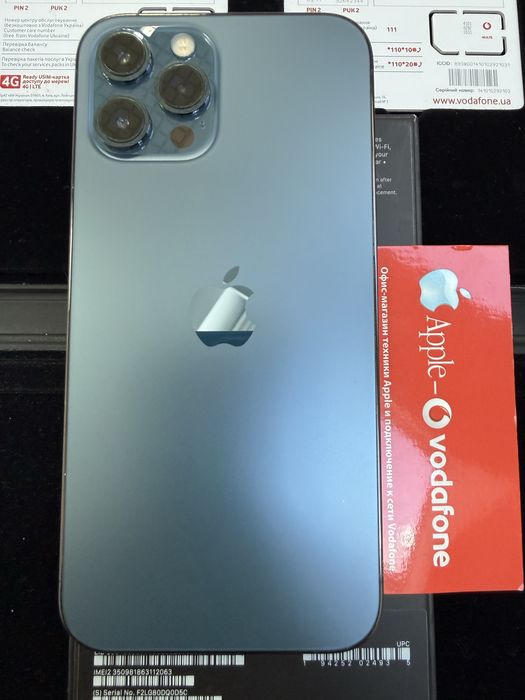 iPhone 12 Pro Max 512GB P.Blue  АКБ 100% неверлок ІДЕАЛ