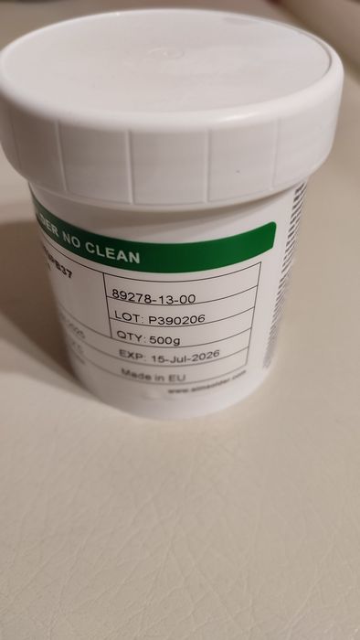 Паяльна паста AIM 	M8 SN63/PB37 -T4 (0.5 KG)