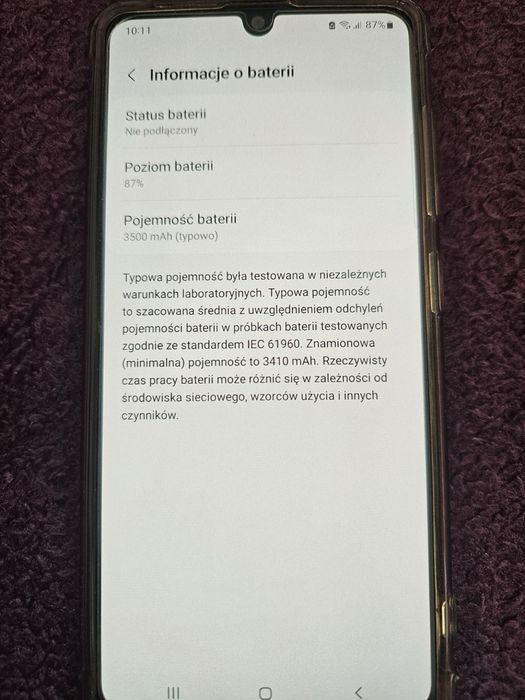Samsung A41 stan bardzo dobry 64GB