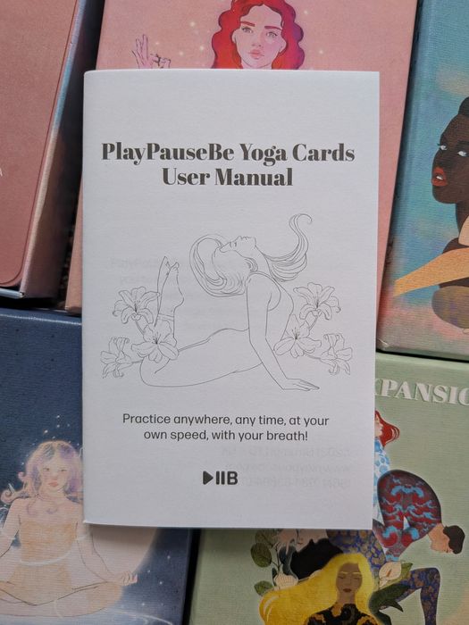 Karty do yogi Play Pause Be 5 zestawów