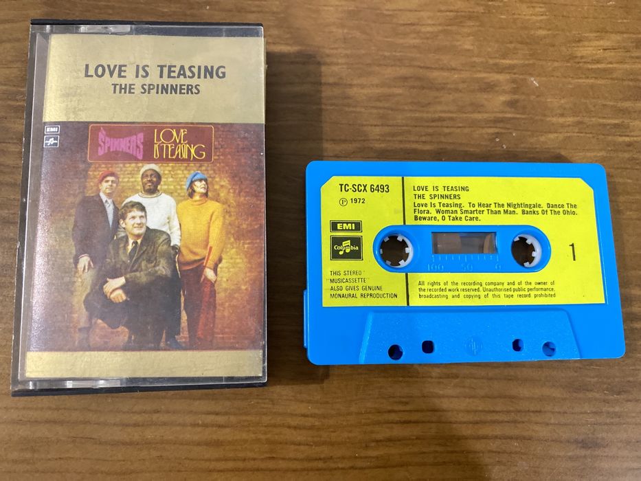 Cassete The Spinners Love is Teasing RARA