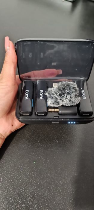 MICROFONE BOYALINK - Microfone Sem Fio de Lapela