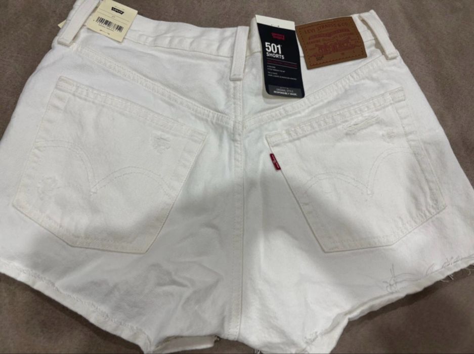 calçao levis 501 branco