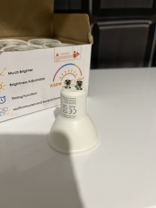Комплект точкових LED-світильників RGB + White